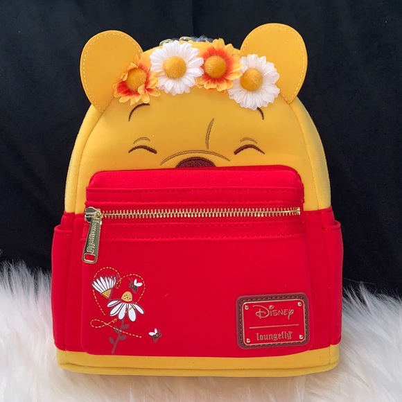 winnie the pooh floral loungefly